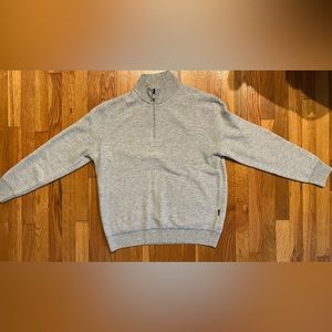 Cashmere- Mens Large Cashmere Vineyard Vines Sweater in light gray